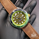 Diver Green 2 Tone Green Kanji | Scale Dial - GodTierMods